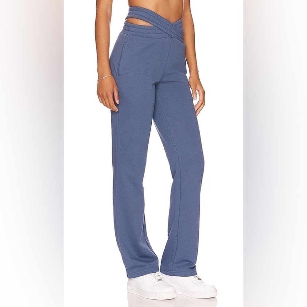 Superdown Women’s Elise Sweatpants Blue Size XXS Lounge Jogger Athletic